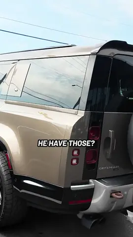 A Defender 130 with a great color and Meridian sound… but 24K miles, scratches through paint, and rusted exhaust tips at just two years old? #landrover #defender #luxurycars #povcarappraisal