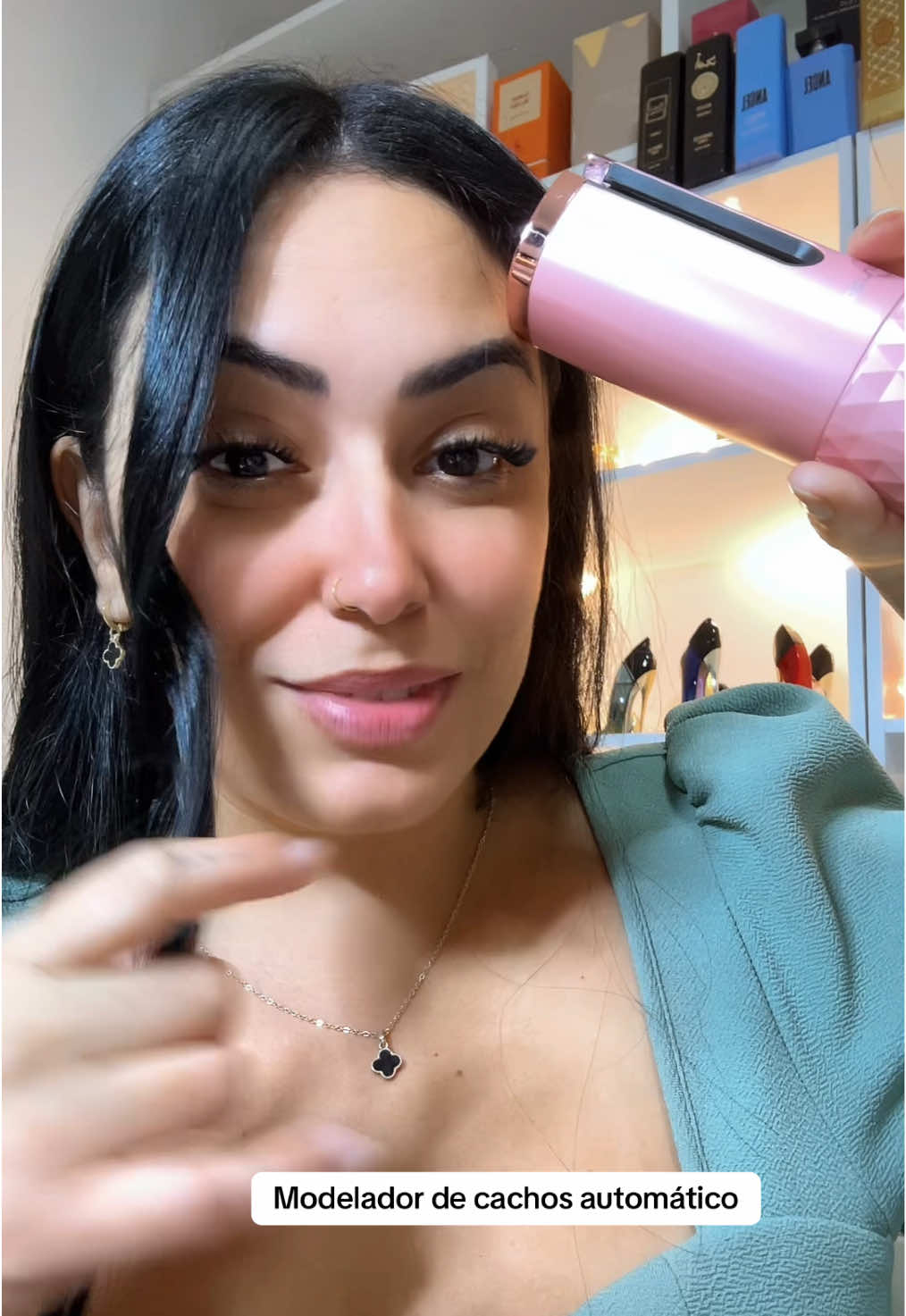 Modelador de cachos para cabelo  #tiktokshopchegou #tiktokshop #modeladordecachos #cabelo #creatorsearchinsights