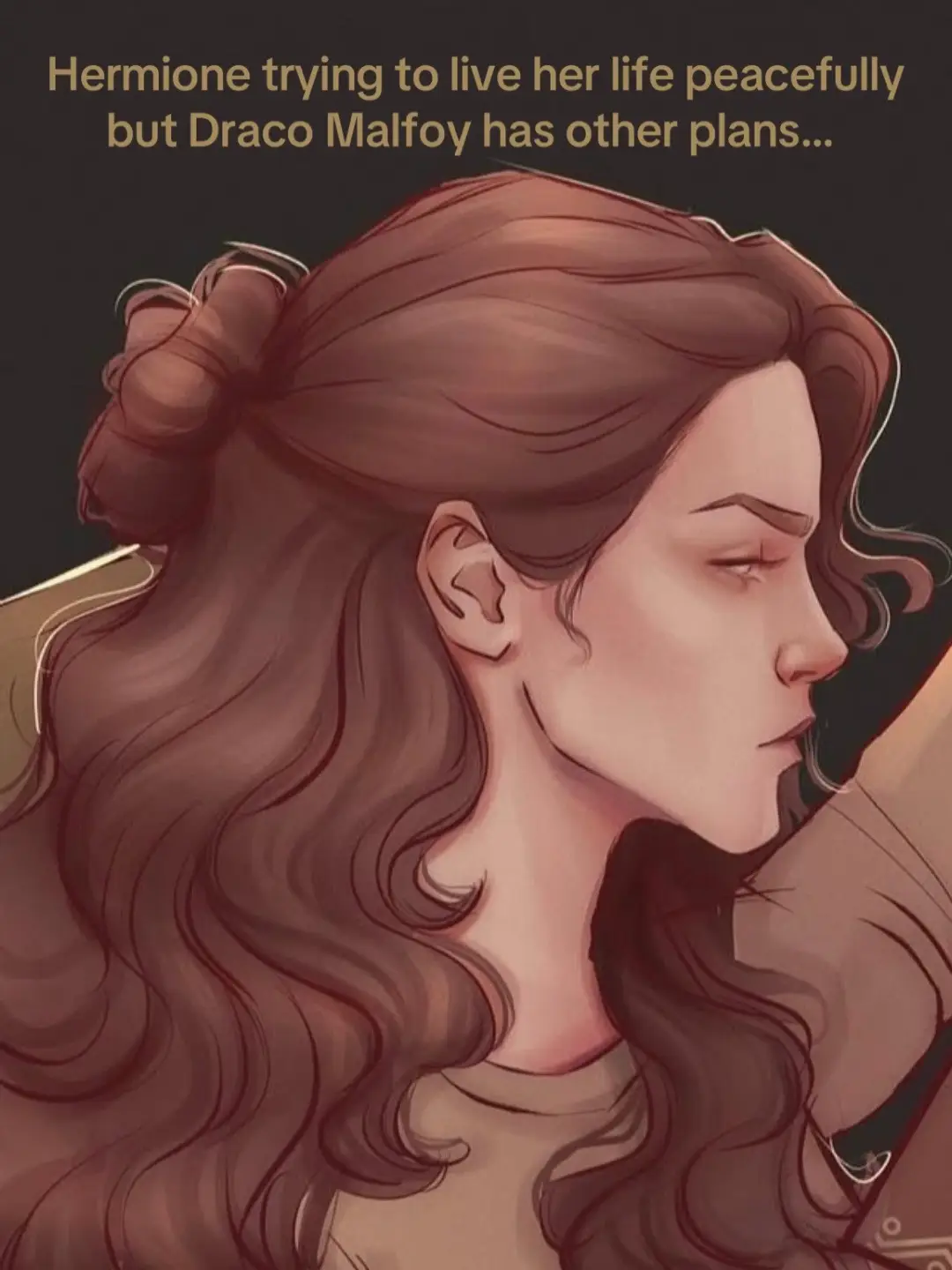 I’ve never laughed so much     .                                                                                        .                                                                              #dramione #dracomalfoy #hermionegranger #dracomalfoyandhismissiontogethermionepregnant #mayanahi Art:Elivrayn 