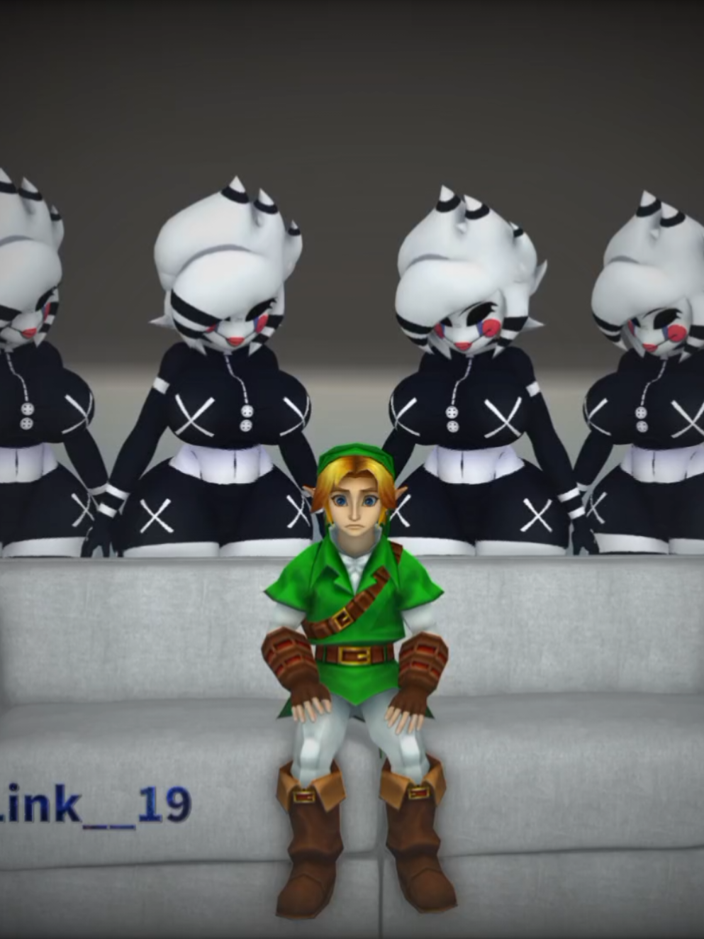 Por qué me están mirando de esa manera 💀 #fypシ゚viral🖤tiktok #link #3danimación 