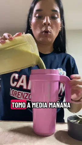 He bajado 27kg comiendo más saludable 🙌🏻 y este licuado de proteína como colación me ha encantado 🥤😃 #protein #proteinshake #paratiiiiiiiiiiiiiiiiiiiiiiiiiiiiiii #proteina 