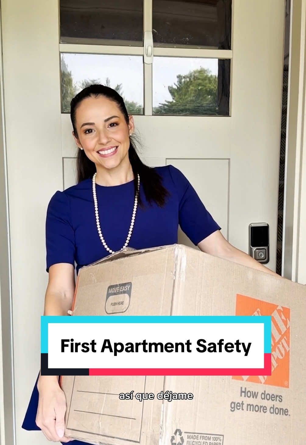 First Apartment Safety!  My sister finally moved close to me!  I’m super excited but of course I have to upgrade the safety stuff so here’s a few things I got to get her started. #homesecurity #firstapartment #safetytips #moving #security 