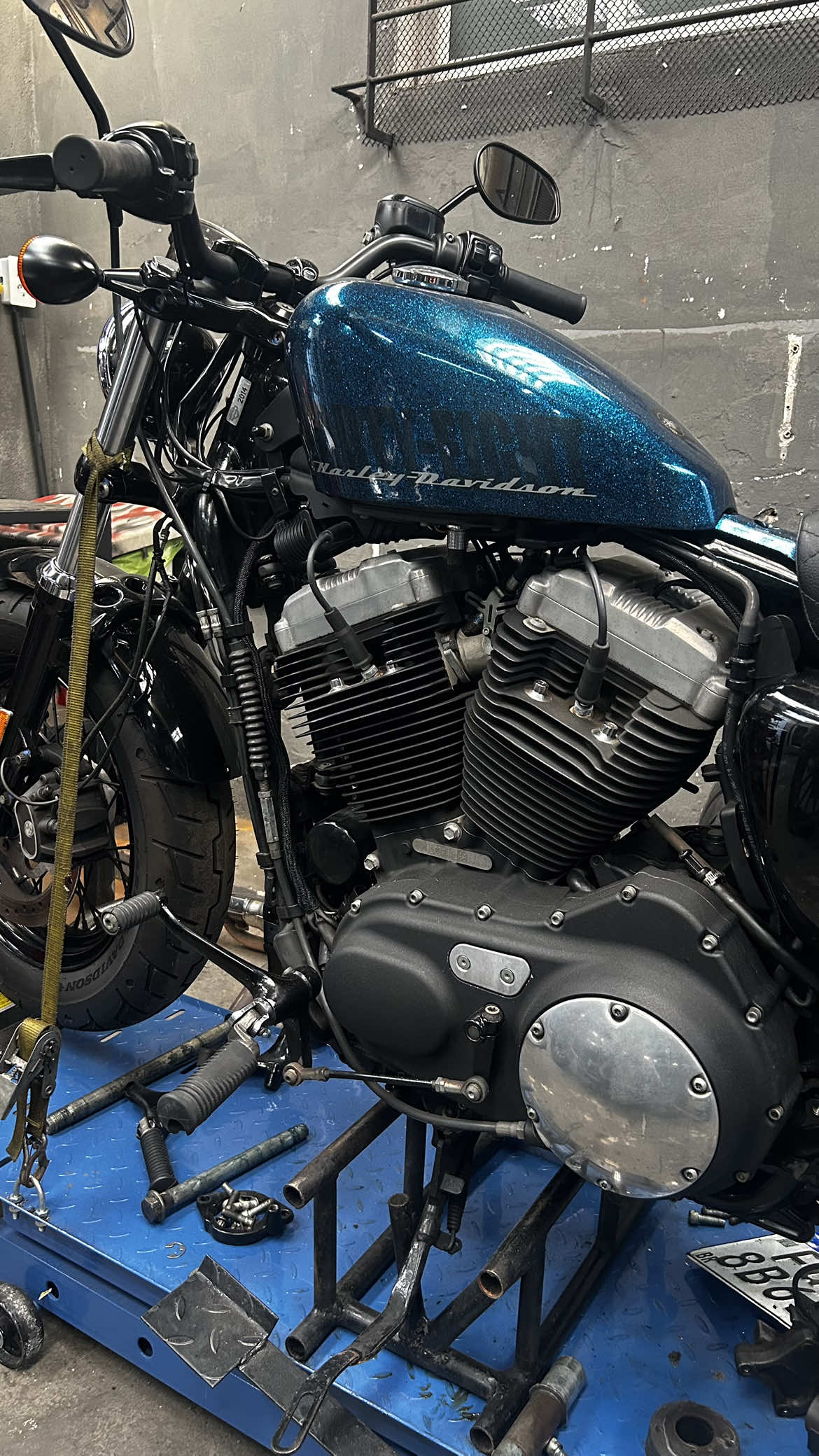 Harley Davidson XL1200X na LataNova… #custom #latanova #harleydavidson #sportster #sportster48 