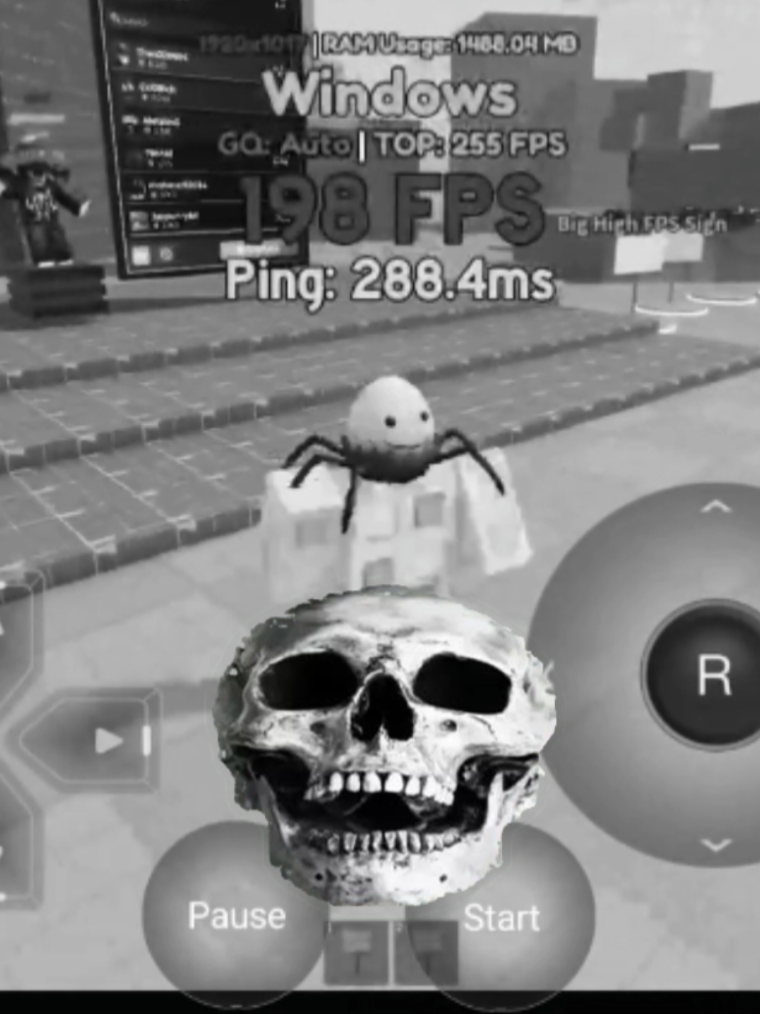 240fps roblox ☠️pc virtual,#roblox,#240fps, #rtx3040,#pcgaming 