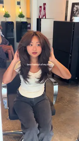 @707.studi0 📍SD  pls give us a blowout tutorial 🙏🏼 #haircuttransformation #sandiego #layeredhaircut #blowout #hair 