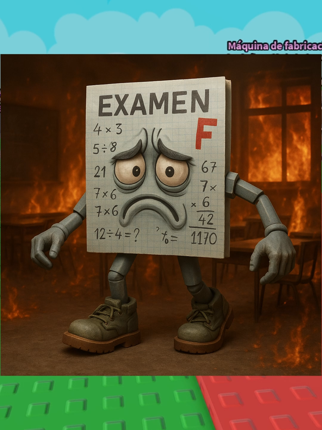 LOS NOO MY EXAMS!📋😩#robaunbrairont #robloxfyp #adminabuse #stealandbrairont