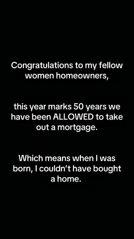 The Equal Credit Opportunity Act (ECOA) was signed into law on October 28, 1974, by President Gerald Ford. We’ve come a long way! #Werenotgoingback  #womenshistory  #FinancialLiteracy #History #Economics