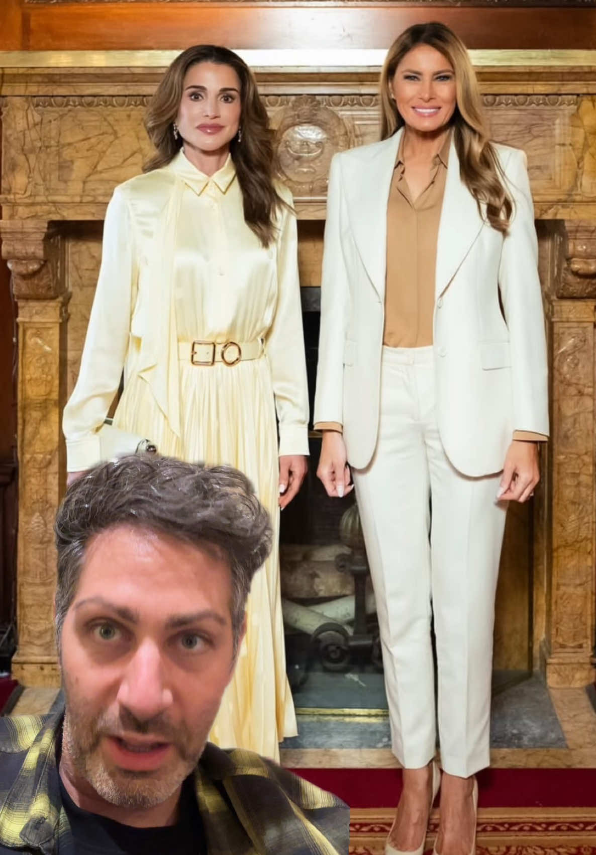 Queen Rania and her stunning three looks in New York this week for the UN General Assembly. Which is your favourite?  #queenrania #rania #thequeen #royalfamily #balenciaga 