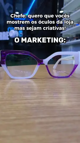Quer que sejamos criativos? Não diga mais nada 🤌 . . . #oculosdegrau #oculos #otica #volkym 