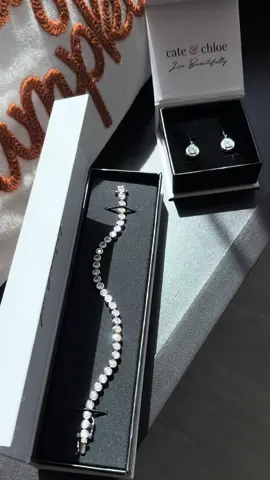 @Cate & Chloe a quick peek will definitely be sharing them on in the next few days. These are incredible. #cateandchloe #cateandchloejewlery #luxuryforless #tiktokshopcreatorpicks #treatyourself 