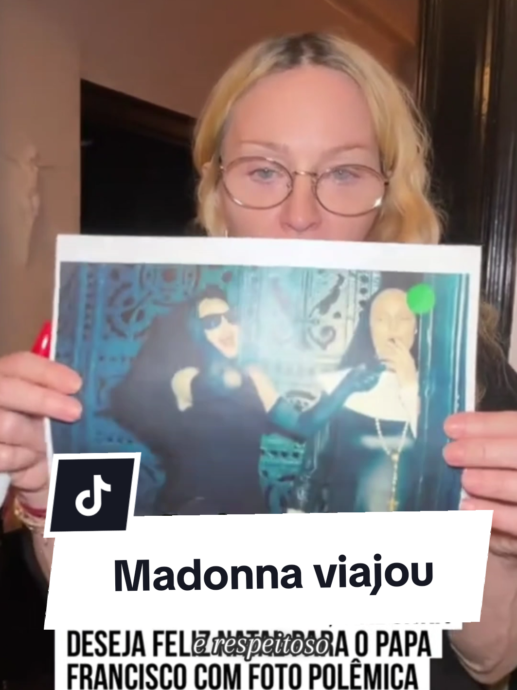 Madonna viajou #papa #madonna #igrejacatolica #vaticano 