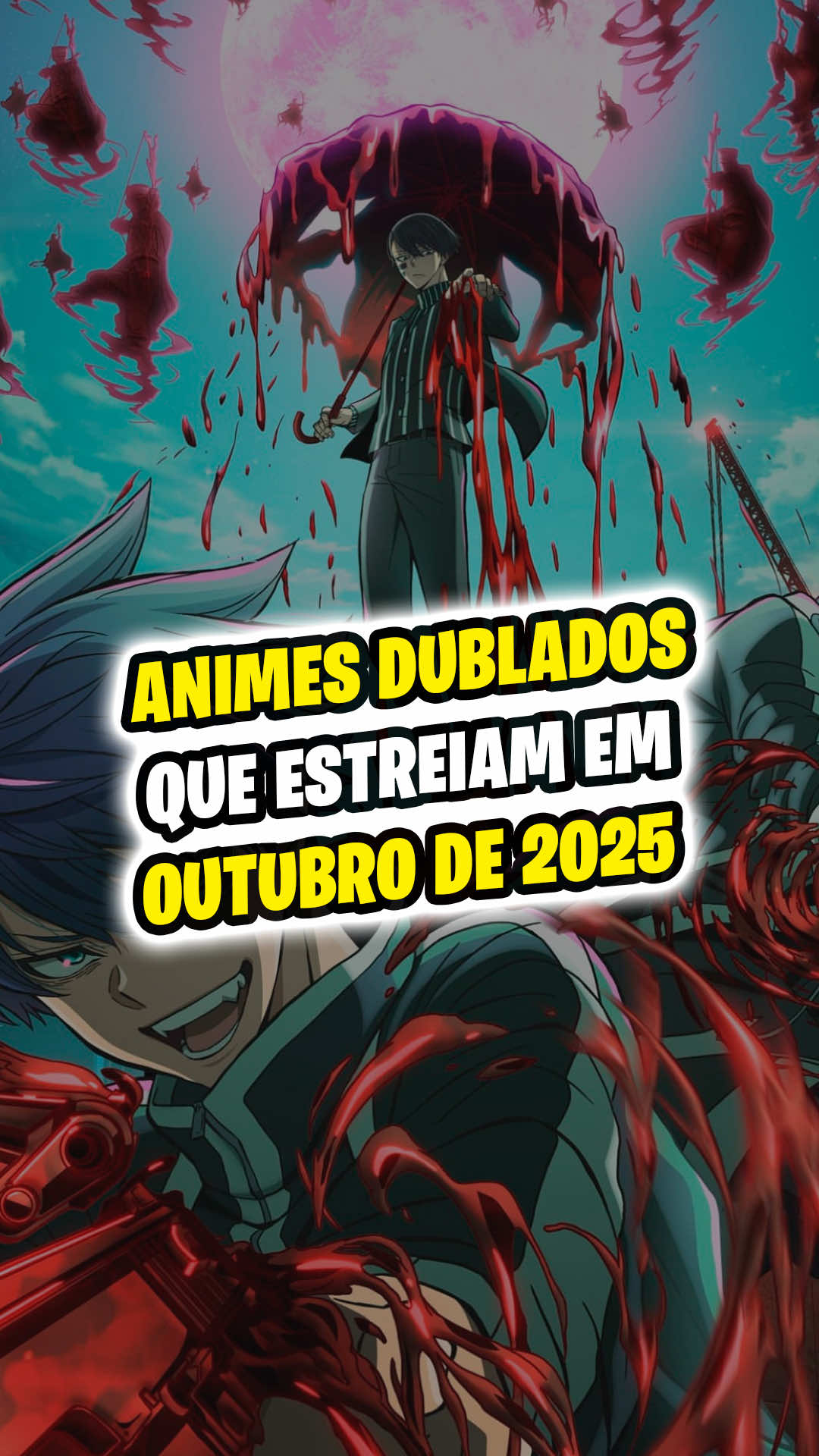 Qual deles você vai assistir dublado? Novos animes dublados que estreiam em outubro de 2025 na temporada de outono de animes no Japão!! Esses são os animes que vão estrear com dublagem em português aqui pra nós!! Todos eles na Crunchyroll!! Animes: 1-Boku no Hero 2-Spy x Family 3-Fumetsu no Anaya 4-Campfire 5-Alma-chan 6-Tojima Wants to be a Kamen Raider 7-Gachiakuta 8-Tougen Anki 9-Solo Camping for two 10-May I Ask for One Final Thing #anime #dublado #manga #estreia #dica 