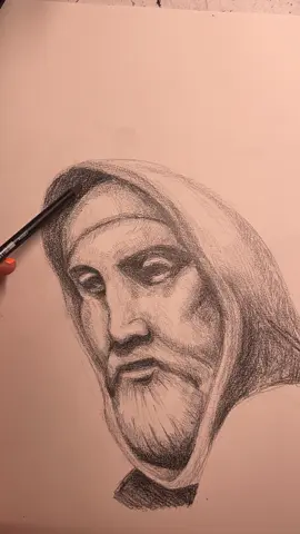 Face inspired by a master 🎨#illustrator #artist #artistsoftiktok #drawing #portrait 