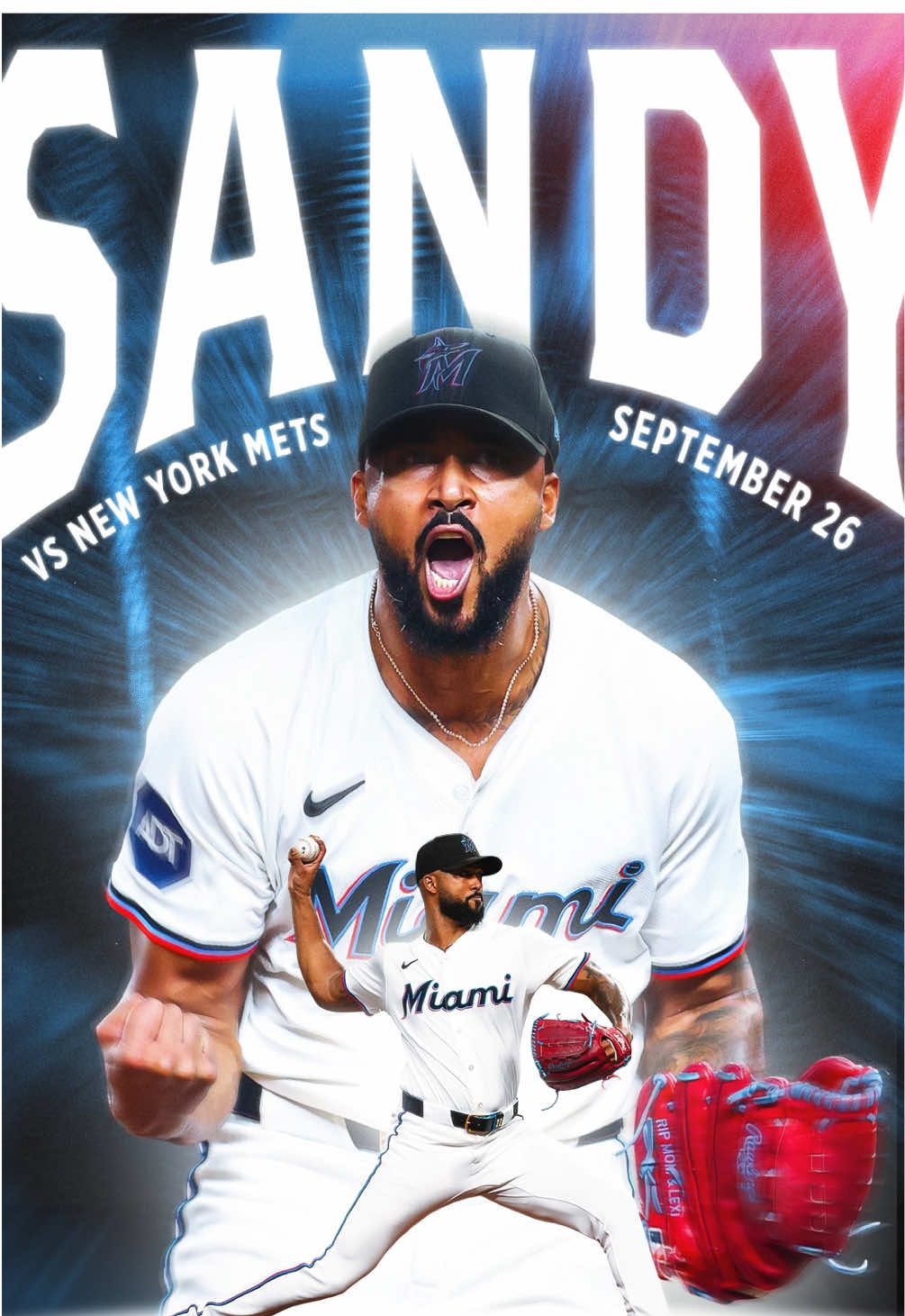 El Caballo is coming home. Friday night lights vs. Mets. 🐎