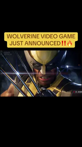 NEW WOLVERINE MARVEL GAME ON PLAYSTATION JUST ANNOUNCED STATE OF PLAY #Wolverine #playstation #stateofplay 
