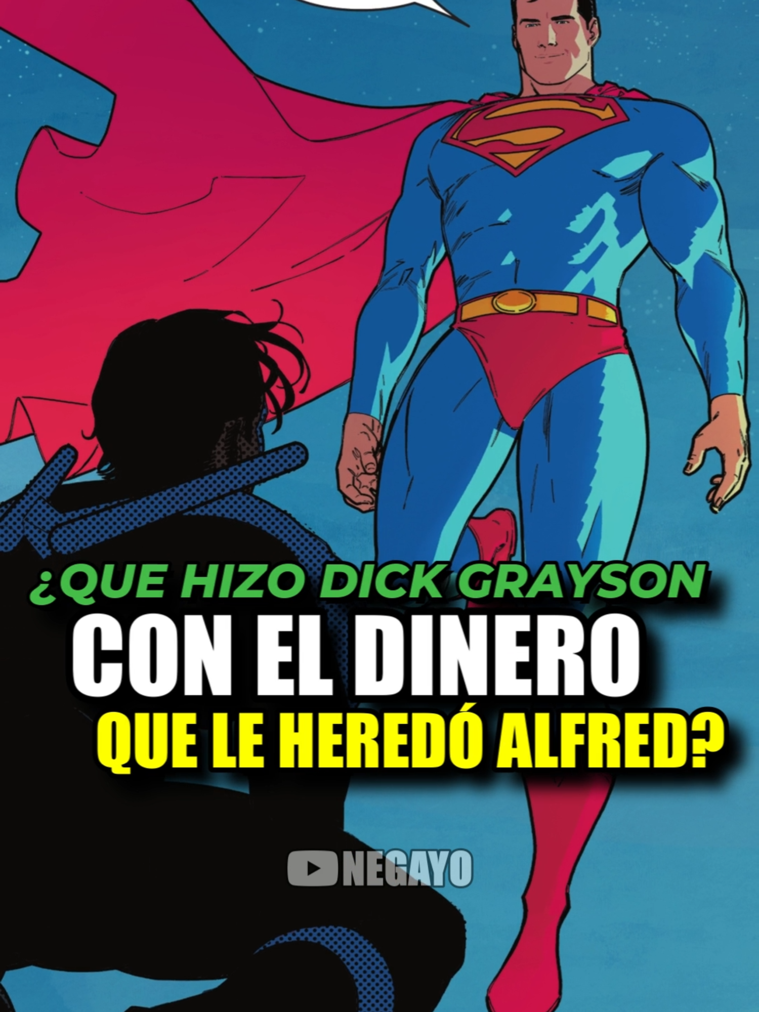 ¿Qué hizo Dick Grayson con el dinero que le heredó Alfred? -Después de la muerte de Alfred Pennyworth, toda la millonaria fortuna del mayordomo cayó en manos de Dick Grayson. #dc #comics #batman #superman #nightwing #robin #damianwayne #dcu #jamesgunn #geek #fyp #paratiiiiiiiiiiiiiiiiiiiiiiiiiiiiiii