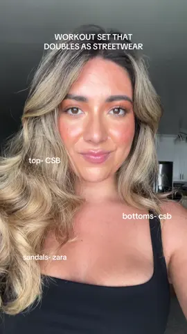 maybe my favorite workout set ever!! brand is @csb 