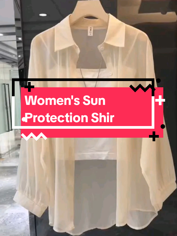 #Women's Sun Protection Shirt #trendingnow♥️♥️🙏🙏😘 #fypシ゚viral♥️♥️😘😘🙏🙏 #fyyyyyyyyyyyyyyyyyyy #clickmyyellowbasket🧺👇👇👇👇👇👇 