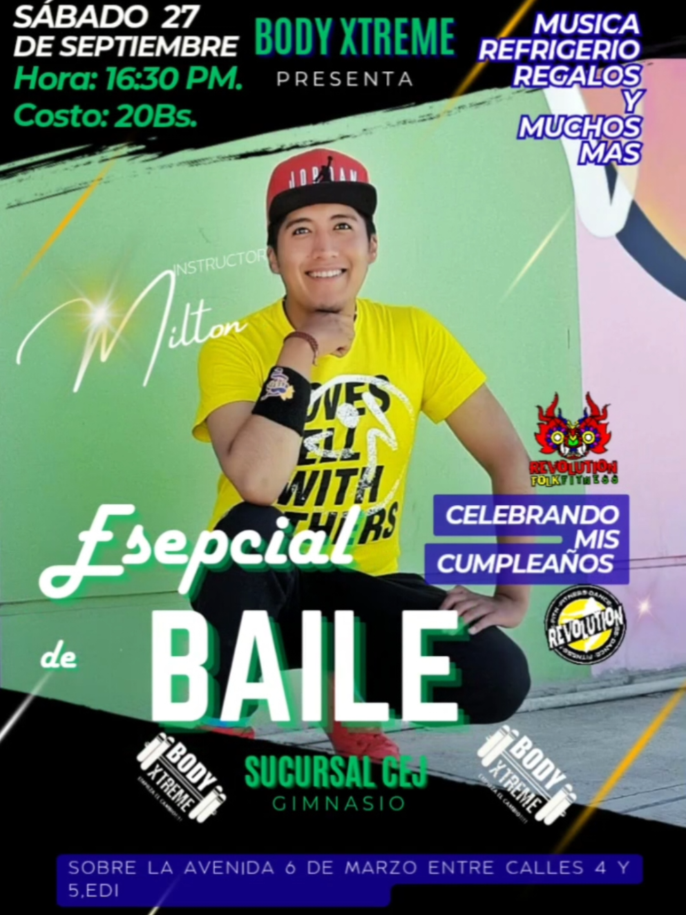 #bailefitness #bodyxtremegym #folkloreboliviano #Fitness #salud 