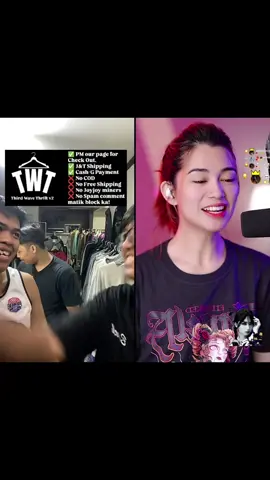 MAMAMIYA HERE WE GO AGAIN.🎶🎤 WITH SEALION PEOPLES 🦭& @THEA . PENGE KAMI GALAXY 73 DISCLAIMER: PURONG KATUWAAN LAMANG.  Follow our page on fb: Third Wave Thrift v2 Live at tiktok every 10pm onwards. #fyp #core #foryoupage #mentality #ukayukay 