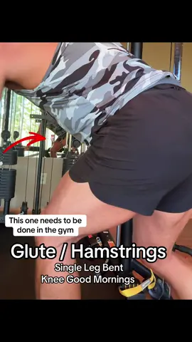 #exercise #legday #glute #hamstring
