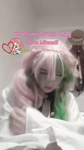 🍡 I LOVE HER SM I LOVE HER HAIR I LOVE HER PERSONALITY I JUST LOVE EVERYTHING ABOUT HER SHE IS SUCH A CUTIE PIE #Mitsuri #mitsurikanroji🍡💮🌸 #mitsurikanrojicosplay #kny #demonslayer #cosplay 