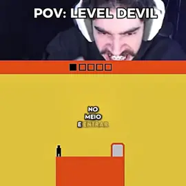 LEVEL DEVIL O JOGO IMPOSSÍVEL POV: #leveldevil #streamer #pov #games 