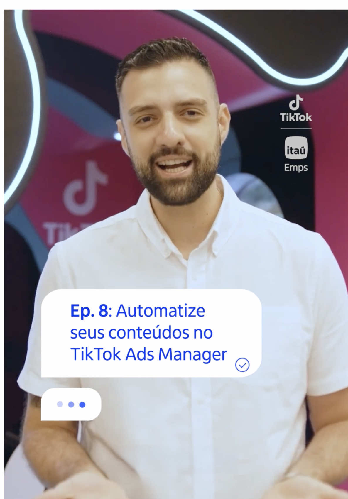 Com a Academia de Negócios por TikTok e Itaú Emps, você aprende como a inteligência artificial pode ajudar a construir vídeos do zero para a sua empresa.  Confira a dica do Itaú Emps para impulsionar o seu negócio. Acesse o link na bio e saiba mais. #empreendorismo