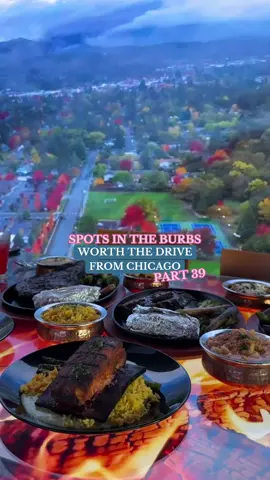 Spots in the Chicago Suburbs that are worth the drive from the city part 39: an immersive steakhouse dining experience🥩🏙️ You won’t find anything else like this in the Chicagoland area! You’re surrounded by 360 views of rotating skyline, nature, and sports clips as you dine. Enjoy a selection of grilled & smoked meats - I recommend the tomahawk steak or brisket!  CHECK OUT @The Halal Steakhouse & FOLLOW FOR PART 40🫶 #chicagosuburbs #chicagosuburbfoodies #chicagoland #chicagofood #chicagorestaurants 