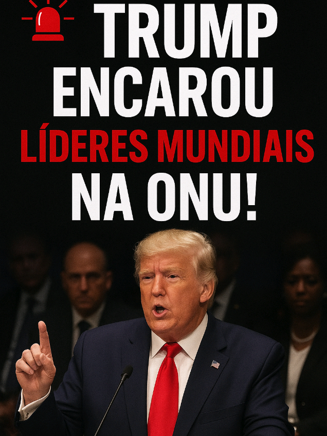 🚨  TRUMP ENCAROU LÍDERES MUNDIAIS NA ONU! O QUE VOCÊ FARIA NESSA SITUAÇÃO  ?? 🚨 SE ESSA NOTÍCIA TE CHOCOU, COMENTE AI DEIXE SEU LIKE E SEGUE AGORA PORQUE A PROXIMA VAI SE AINDA PIOR. #tiktoknotícias #eua #donaldtrump #onu 