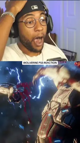 WE ALL PLAYIN THIS SHIT #playstation #wolverine #reaction #gaming #fyp 