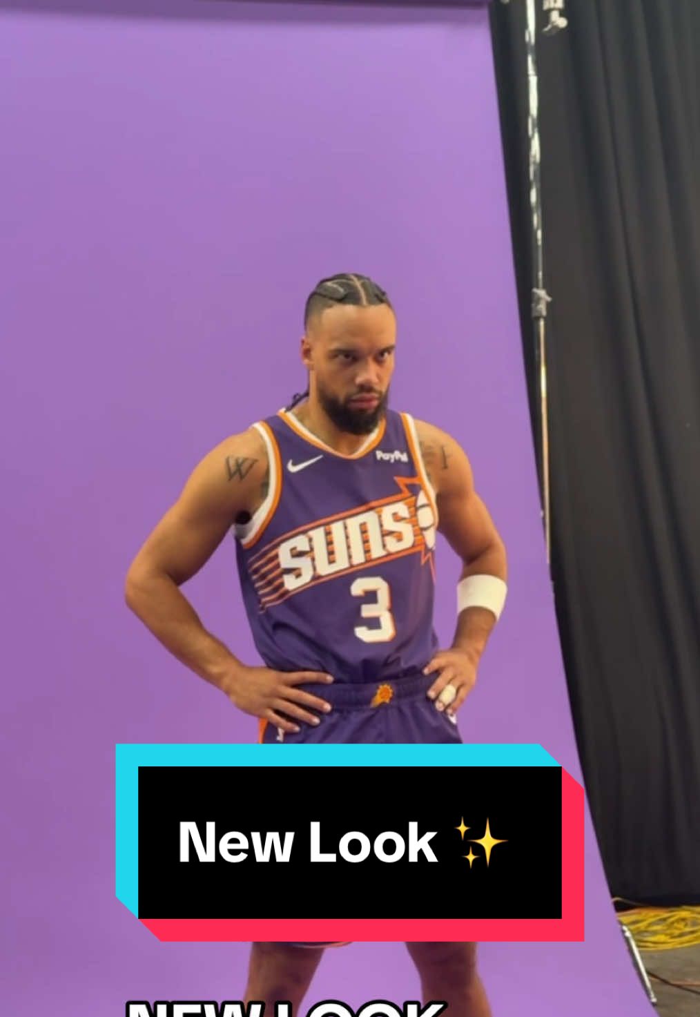 Lookin’ good in @Phoenix Suns jersey 😎 #NBA #basketball #Suns #DillonBrooks #MediaDay 