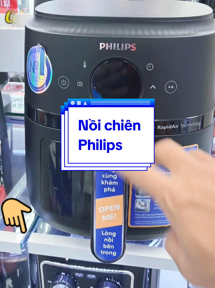 Nồi chiên không dầu Phillips NA230/00 [ tiện ích cho mọi nhà ]#xuhuong#tiktok#