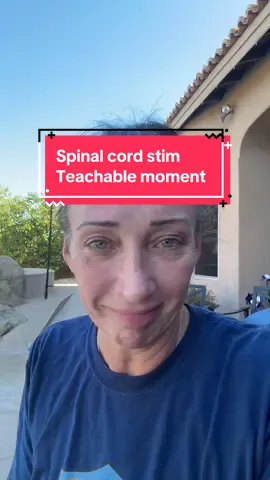 It works better if it’s on!! #paraplegic #spinalcordstimulator #pain #teachablemoment 