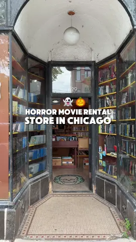 A horror movie rental shop in Chicago? Say less. 📍Terror Vision Record & Video - only here until November 1, 2025 #chicagotiktok #chicagoshopping #chicagopopup #chicagofall #thingstodoinchicago 