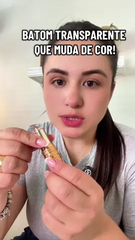 Já imaginou um batom que se adapta ao seu tom de pele? 💄✨ Esse coreano com flor dentro é simplesmente mágico: começa transparente e vira uma cor única em cada pessoa. 🌸 Tendência real da beleza coreana que tá conquistando o TikTok. 🛒 Tá no carrinho laranja pra você garantir o seu! #tiktokshopfalldealsforyou #tiktokshopcreatorpicks #restock #fy #CapCut 