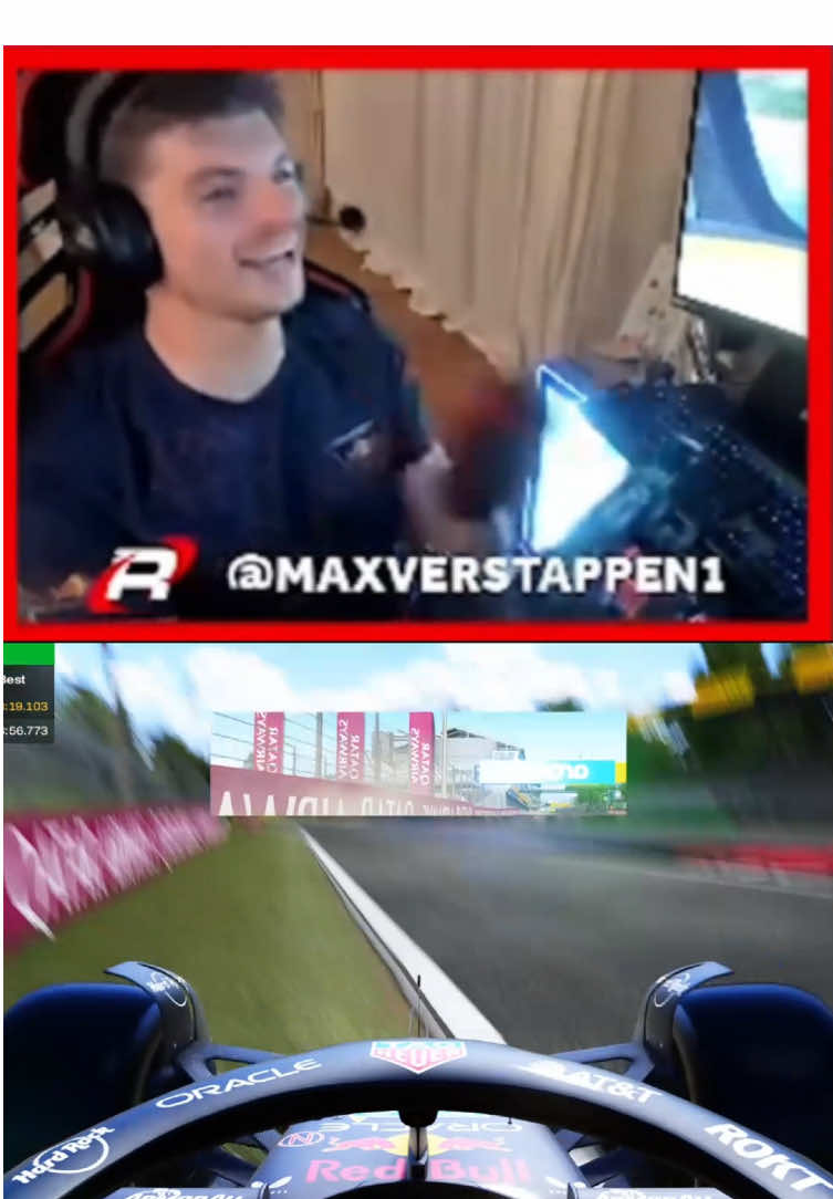 Enganei o Max Verstappen! 😂 #maxverstappen #f1 #flyp 