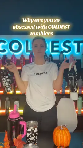 Because COLDEST tumblers are COOL....and keep your drinks cooler!!!!!#coldest #tumblersoftiktok #fyp #trending 