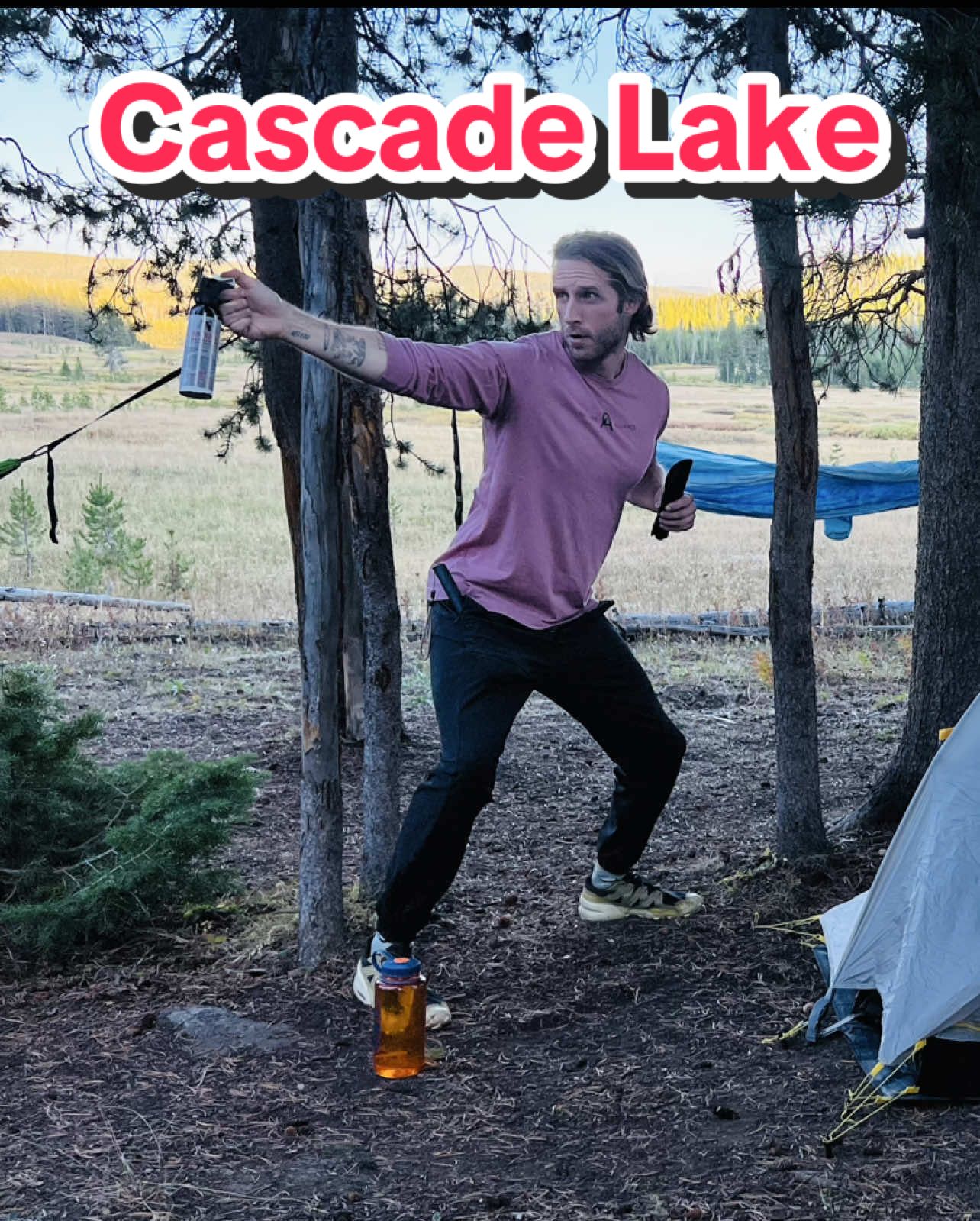 Yellowstone Vlog Cascade Lake Camping.  We didn’t get rained out of this one and damn was it lovely.  We had elk all around us screaming all night long. If you ever heard an elk scream you know it’s the most peaceful sound… We had the entire backcountry to ourselves and experienced one of the dopest full moon rises ever.  The camera couldn’t do it justice.  #yellowstone #yellowstonenationalpark #camping #backpacking #travelvlog 