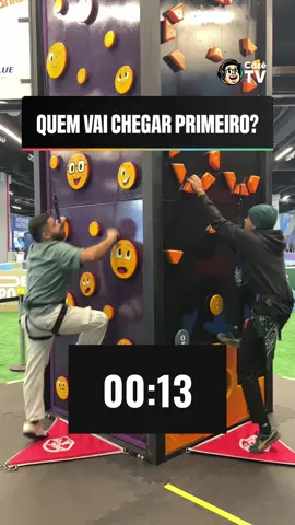 VAI ACHANDO QUE A ESCALADA É MOLEZA, VAI 👀😅 O @Igor Bettinassi e o @Leleco se desafiaram no @cobexpo e o resultado foi ESSE AÍ!  #DestinoOlímpico #PlanejamentoCazéTV #ClubistasCazéTV #Original #TikTokEsportes 