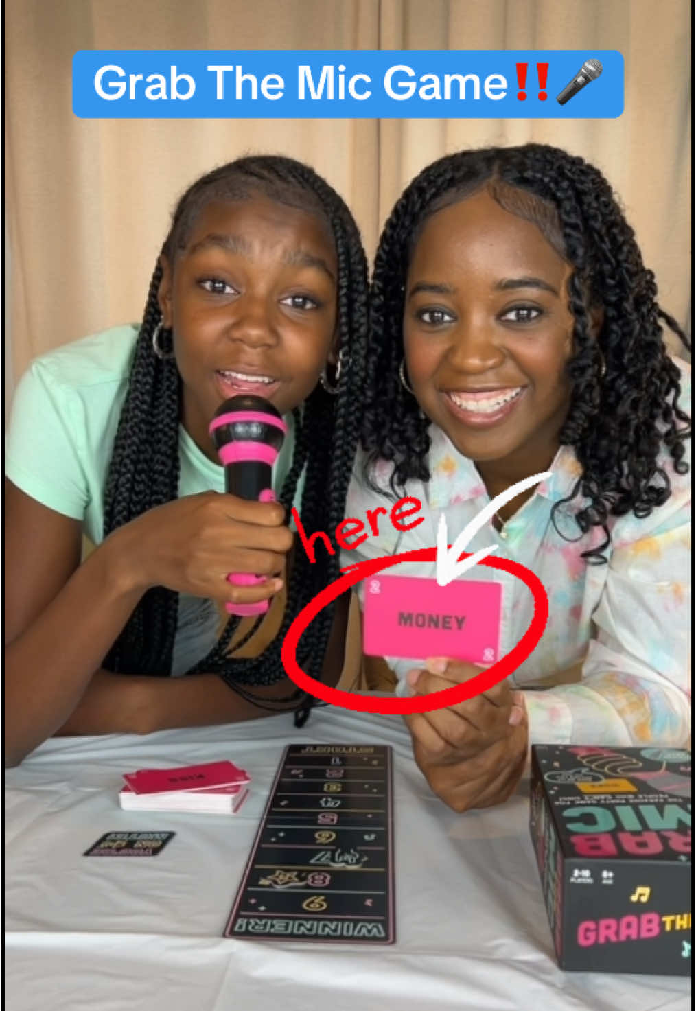 Can we rap/sing? Be honest‼️😂 #karaoketiktok #karaokegame #tiktokgames #familygames #familygamenight 