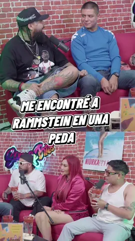 Me encontré al vocalista de Rammstein en una fiesta 🤯 Yoga Fire  #rammstein #yogafire #fiesta #somosbatos