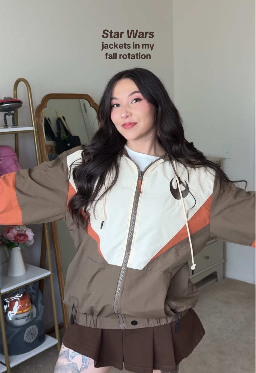 All of these are from @Heroes & Villains (P.S. use code: TRACIEHV20 to save if you so decide to shop w them!) 🌟 Very excited to style the last one into a Leia look 🤍 #HeroesVillainsBrand #starwars #starwarsstyle #starwarsgirl #princessleia