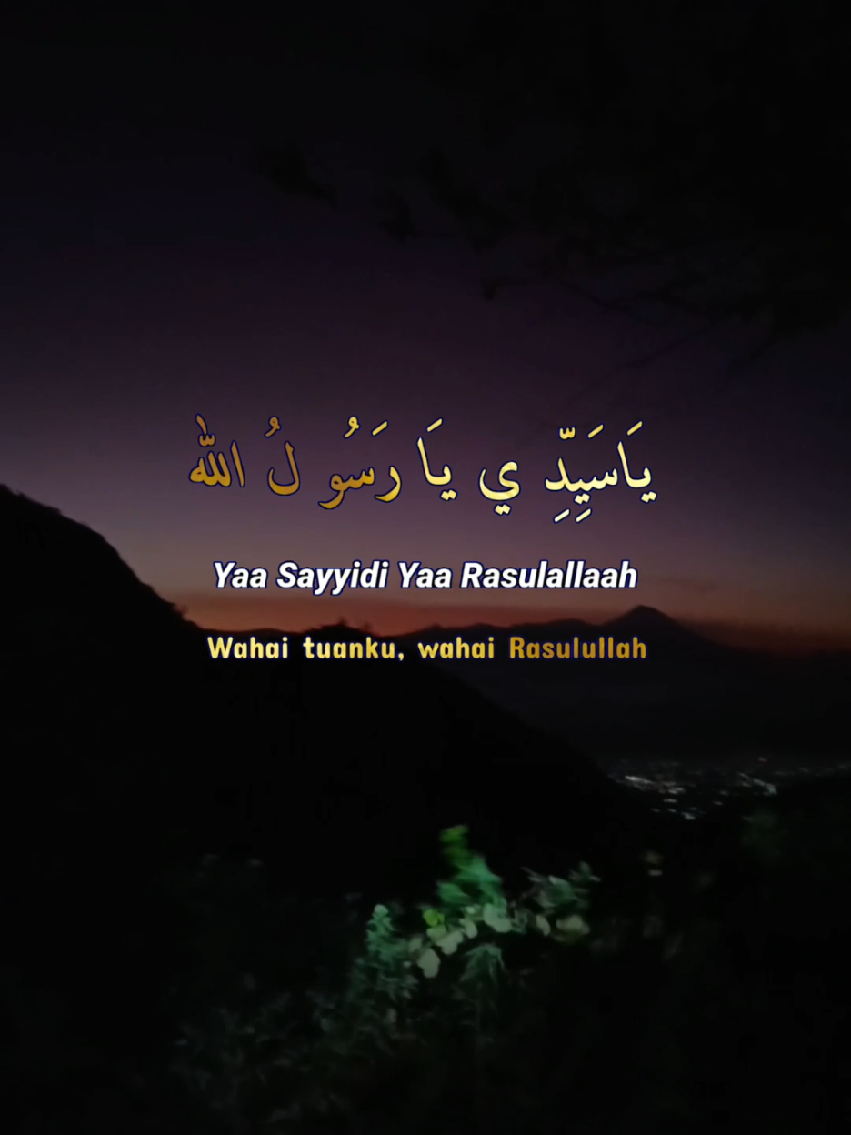 Ya Sayidi Ya Rasulullah🤲 #sholawat #fyp #doa 