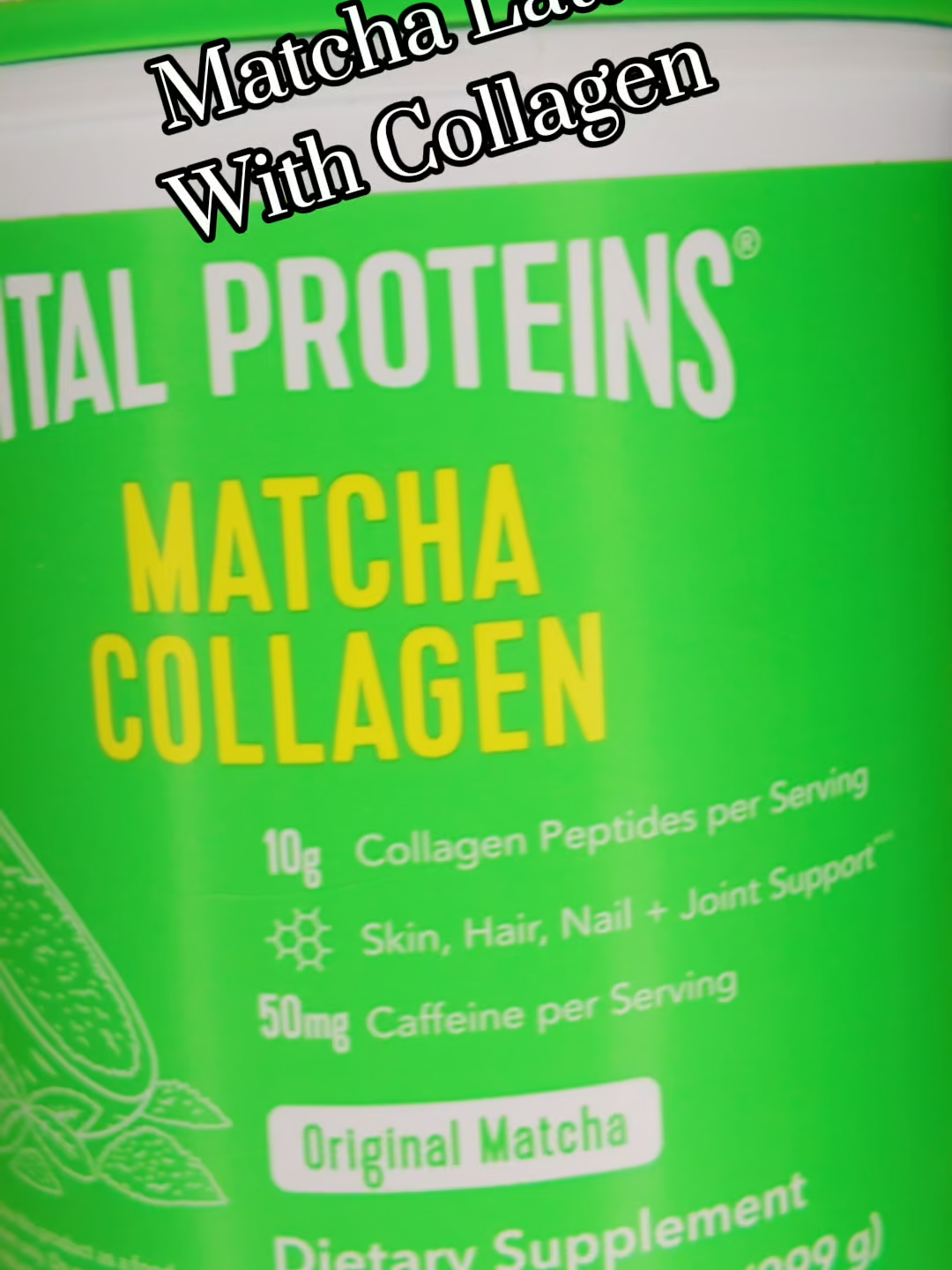 Collagen is for my skin, nails, and hair - my matcha latte just makes me happy :)! Using @vitalproteins makes it so easy to have both!    #collagen #matchalatte #matcha #vitalproteins #hairskinnails #womenover30 #vanillamatcha #collagenpowder #matchapowder