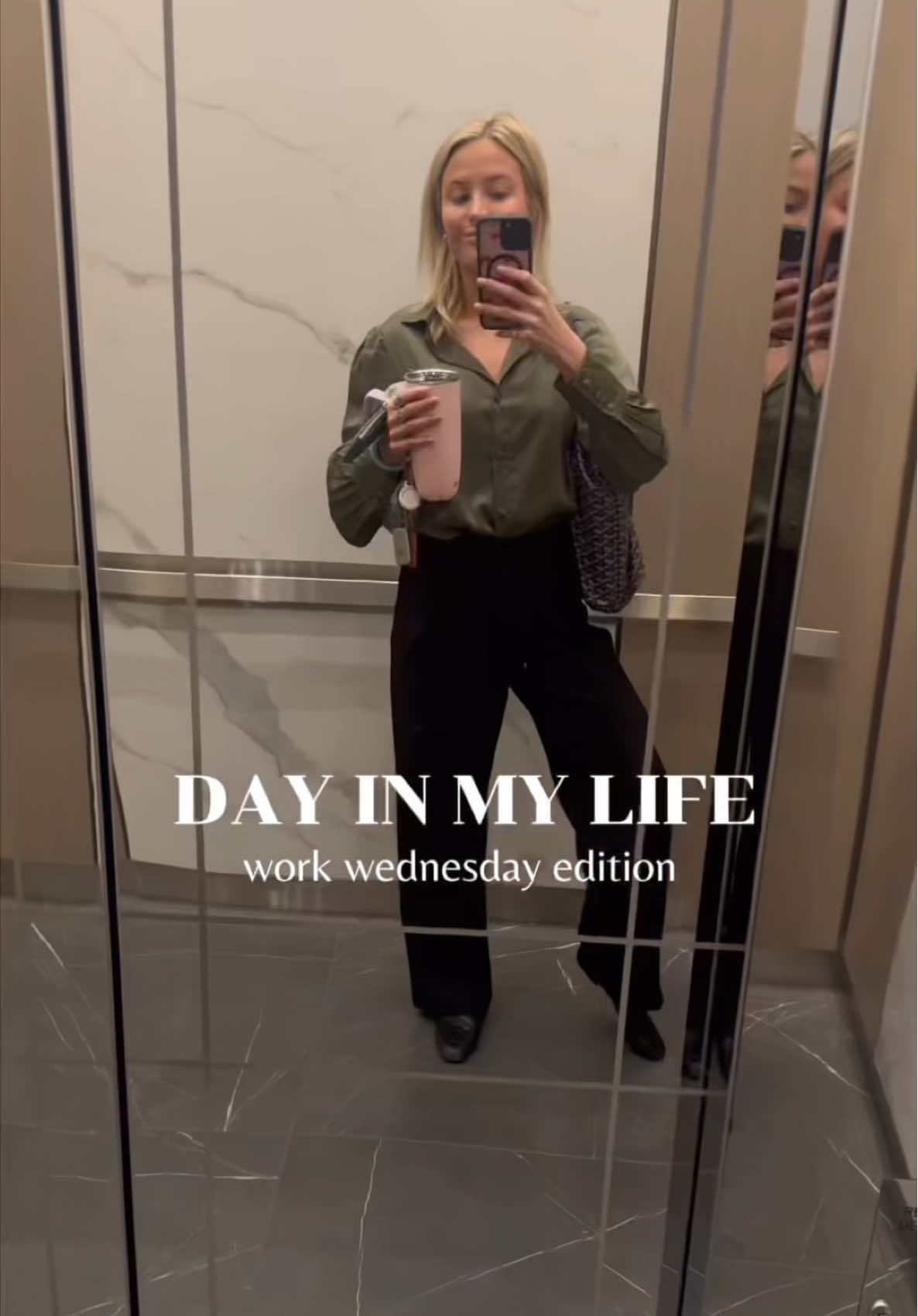 DIML - Basic workday, but ending it with a little WFH🙌🏻✨ #work #wednesday #diml #wfh #waterboypartner @Waterboy 