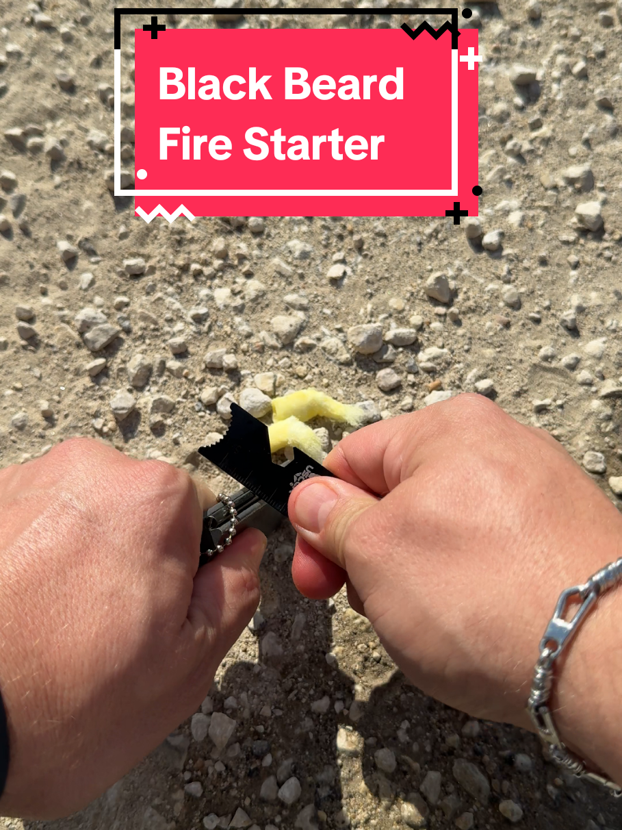 @Black Beard Fire Waterproof, windproof, long burn time. 30-year shelf life. Perfect for camping, survival, & emergency kits. Lightweight, reliable, and built to perform in any weather. Trusted by preppers & adventurers. #blackbeardfirestarter #camping #Outdoors #tiktokshop #fire 