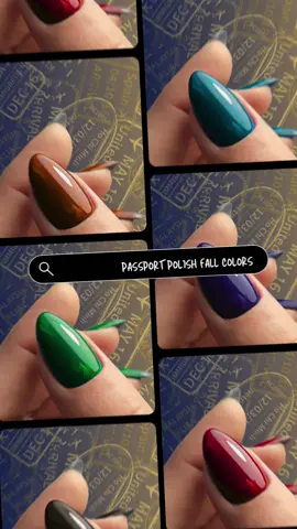 Fall is here, bringing back some old favorites and releasing new ones on 10/1! #PassportPolish  #fentysuperbrandday #FallNails #NailPolish #NewNails 