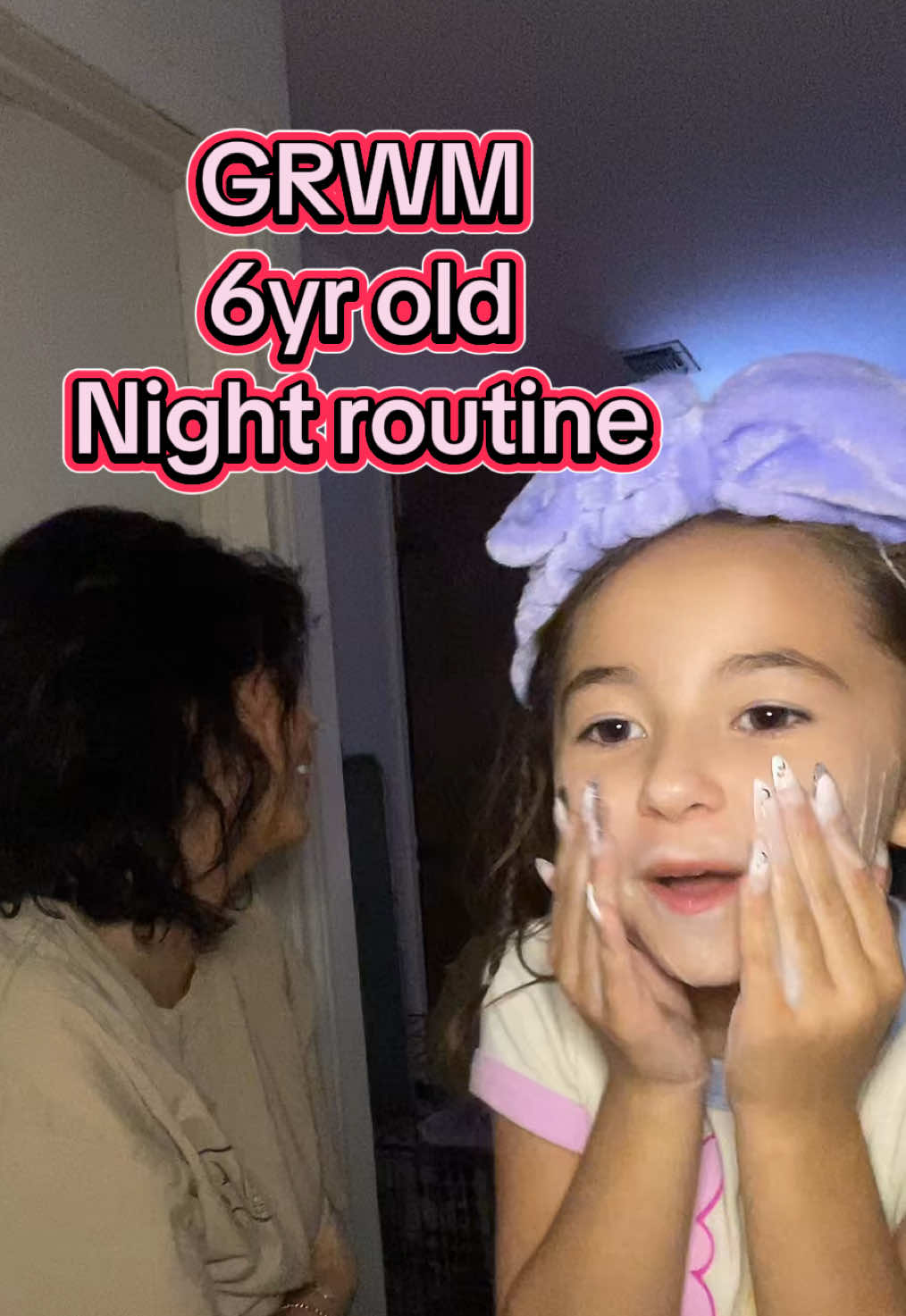 Night routine at 6!? YUP!! Gotta take care of yalls skin!! #grwm#nightroutine#grwmforschool#grwmnightroutine#eviegirl 