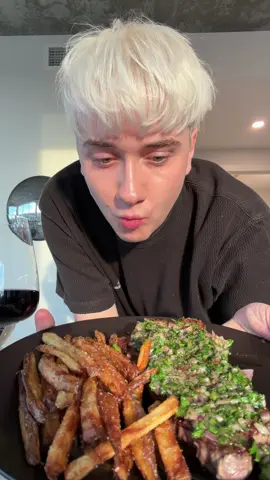 Made steak and frites and it was good 